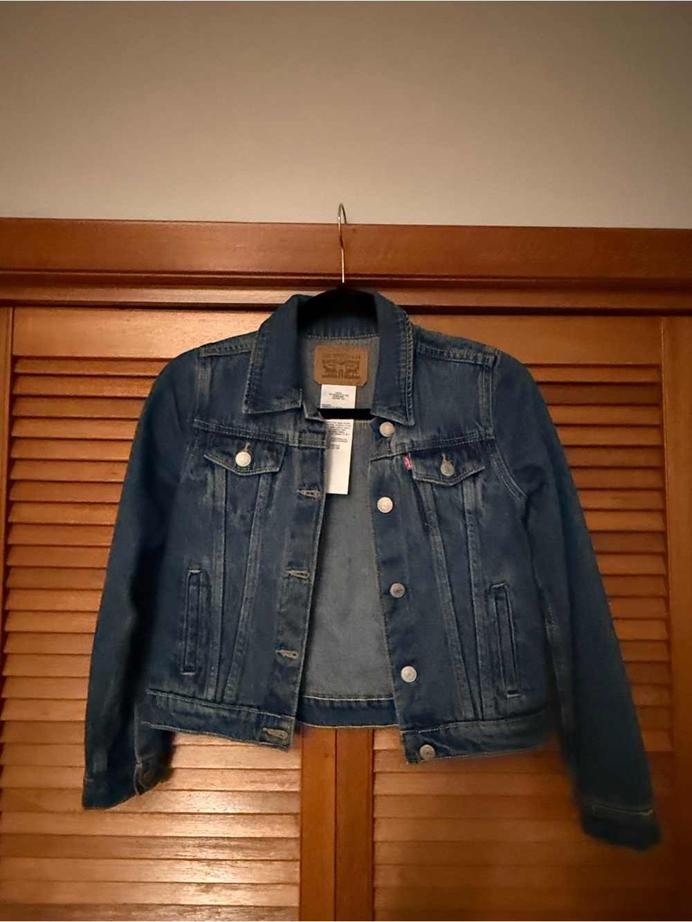 Levi's Boys Blue Denim Jean Jacket - Picture 3 of 4